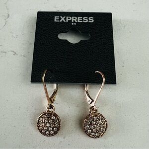 EXPRESS NWT Disc Drop Earrings